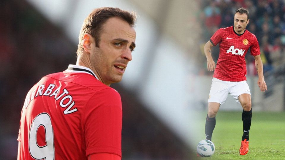 Dimitar Berbatov ketika memperkuat Manchester United. Copyright: © INDOSPORT/GETTY IMAGES